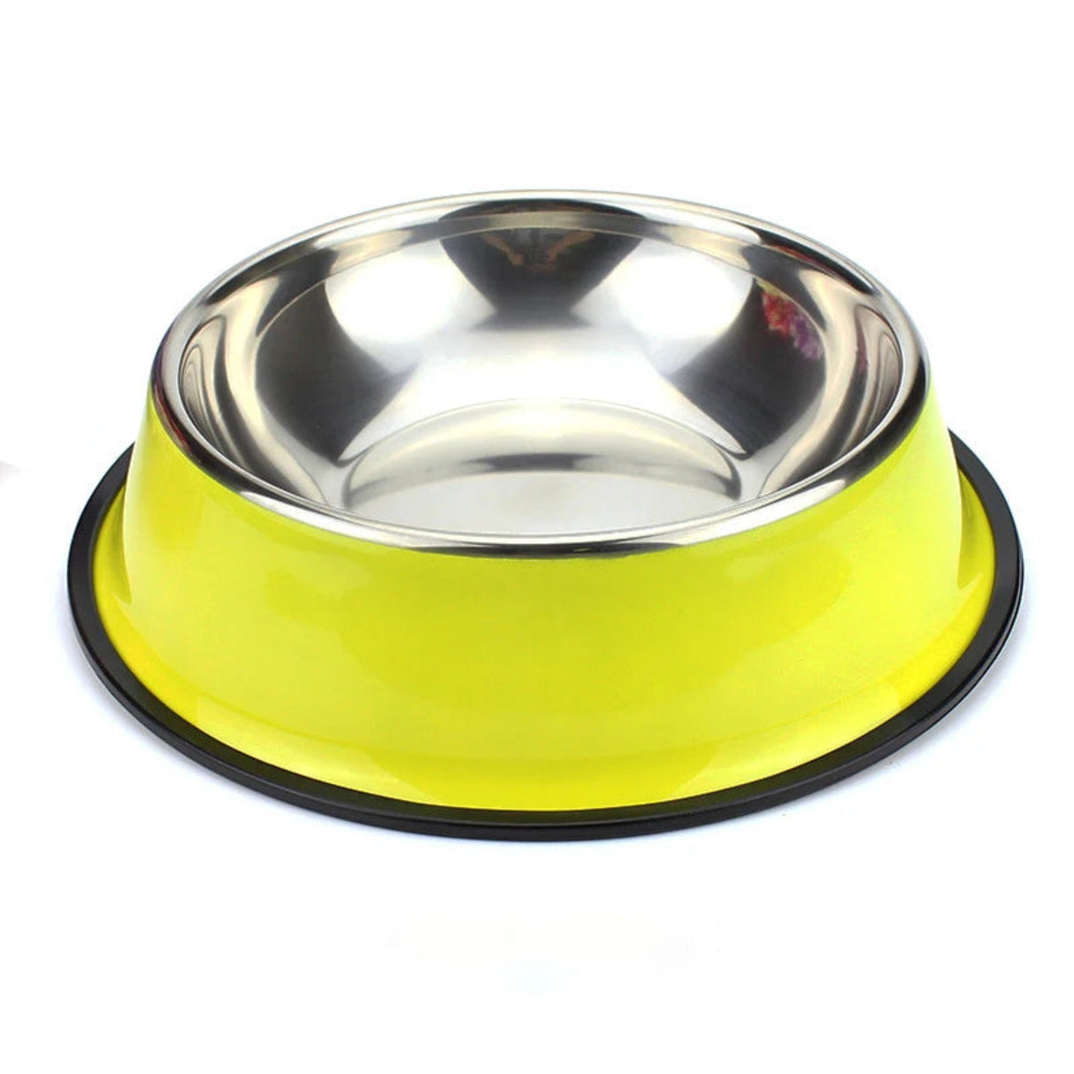 200/400/600ML Non-Slip Dog Bowls Stainless Steel Puppy Food Drinking Water Eating Container Dish Pet Feeders Pets Dogs Accessory