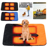 Electric Heated Pet Sleeping Bag Waterproof Heating Dog Sleeping Bag 3 Levels Heated Warming Cat Sleeping Bag for Indoor Outdoor