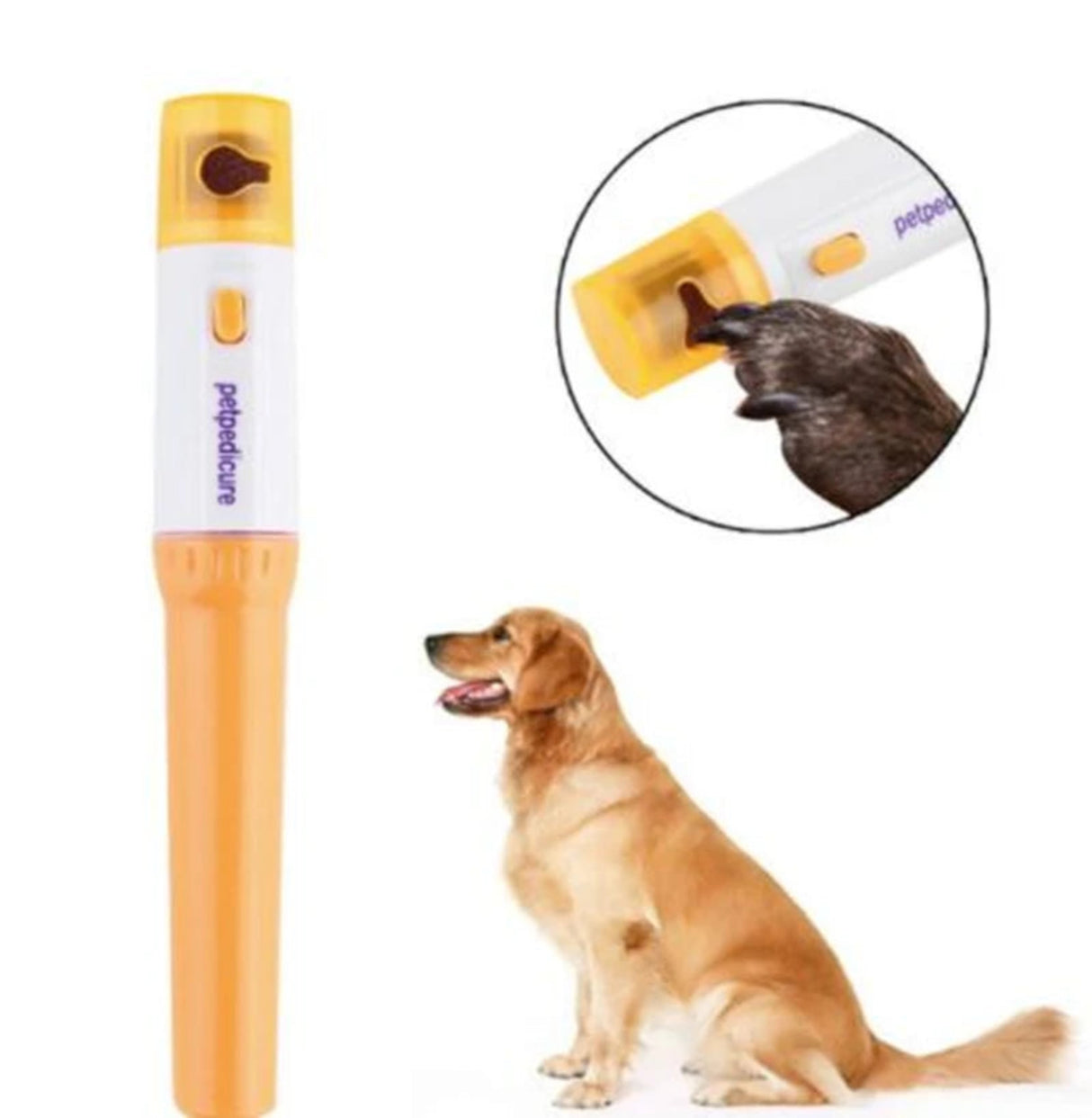 Amoladora de uñas eléctrica para mascotas Tijeras para uñas de gato Cortaúñas para perros Cortaúñas Suministros para perros Productos para mascotas 