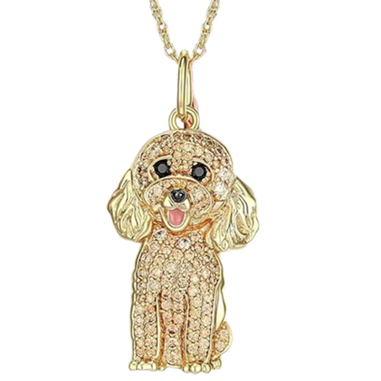 Exquisite and Cute Schnauzer Dog Pendant Necklace for Women Elegant Pet Puppy Jewelry Animal Accessories Dog Lovers Gift