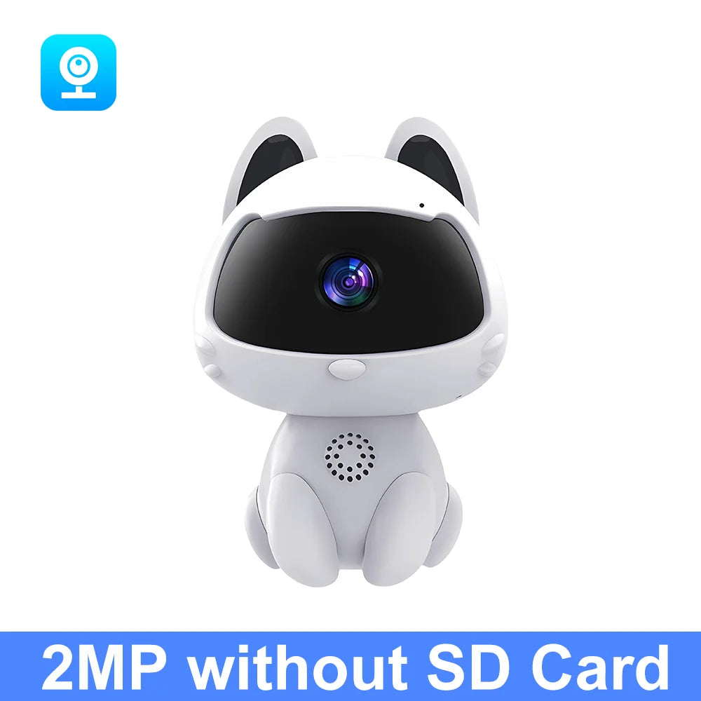 V380 HD Smart cat WiFi IP Camera Indoor Home Security Baby Monitor Automatic Tracking Video Two-way Audio Surveillance Camera