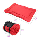 Portable Dog Bed Mat Foldable Puppy Kennel Sofa Bench Cushion Waterproof Outdoor Pet Couch Mat Beds For Small Large Dogs