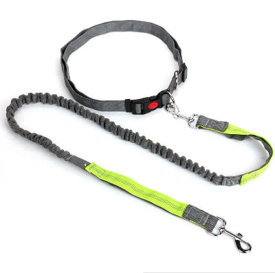 Dog Leash Free Hands Supplies Elastic Nylon Leash for Running and Walking Dog Accessories Retractable Dog Leash