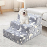 Hot Sale Removable Washable Cover Non Slip Bottom Dog  Pet Stairs for Beds and Couch Steps Pet Dog Stairs