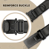 Medium and Large Breed Dog Collar Leash Set - Adjustable, Ergonomic Control Handle, Durable Heavy Metal Buckle - Ideal for Train