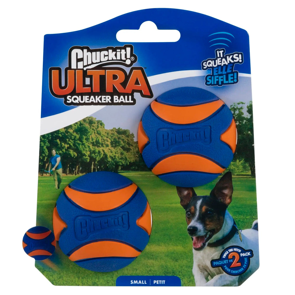 Pelota ultra chirriante Chuckit!