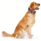 Spiked inlaid dog collar-fashion leather dog collar-2 inches wide suitable for medium and large dogs-Pitbull Mastiff Labrador Bo