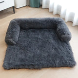 Washable Pet Sofa Dog Bed Calming Bed For Large Dogs Sofa Blanket Winter Warm Cat Bed Mat Couches Car Floor Furniture Protector