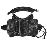 Pet Supplies Outdoor Dog Backpack Oxford Fabric Double Snack Bag Medium Large Dog Tactical Bag Waterproof Reflective Saddle Bag