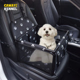 Print Travel Dog Car Seat Cover Waterproof Pet Dog Carriers Bag Cat Transport Hammock Dog Car Seat Basket for Small Medium Dogs