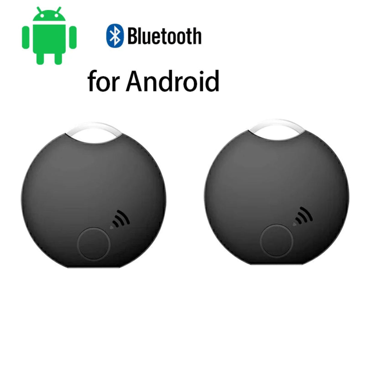 Dispositivo antipérdida inteligente con Bluetooth para Android, billetera con localizador inalámbrico, rastreador electrónico inteligente, localizador GPS portátil para mascotas 