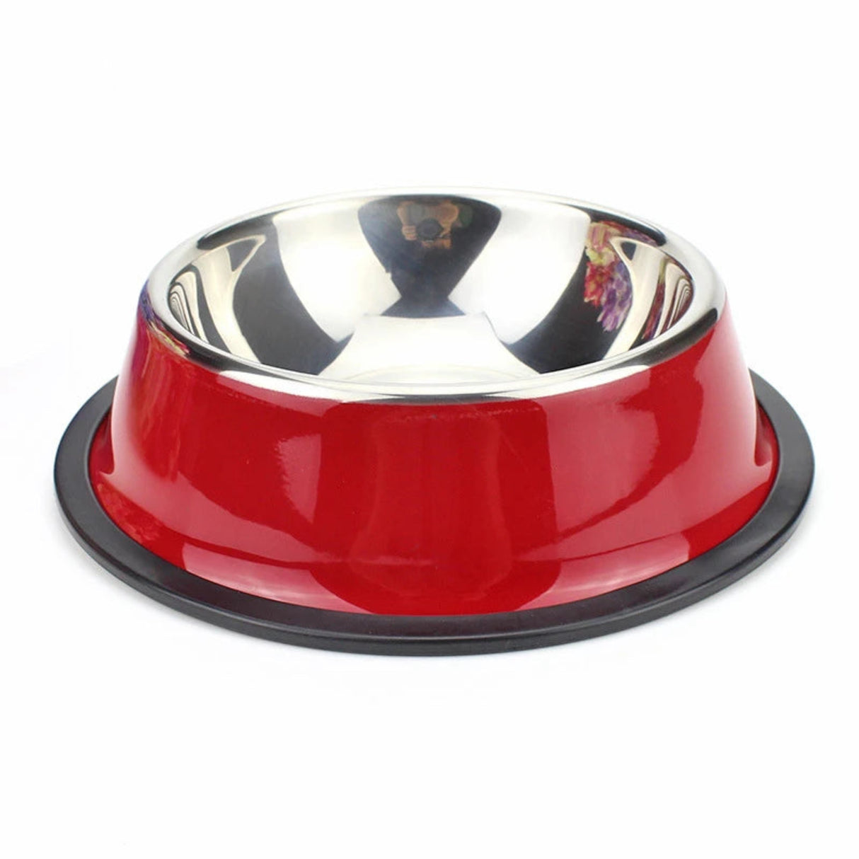 200/400/600ML Non-Slip Dog Bowls Stainless Steel Puppy Food Drinking Water Eating Container Dish Pet Feeders Pets Dogs Accessory