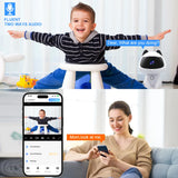 V380 HD Smart cat WiFi IP Camera Indoor Home Security Baby Monitor Automatic Tracking Video Two-way Audio Surveillance Camera