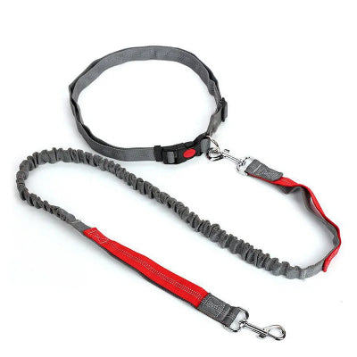 Dog Leash Free Hands Supplies Elastic Nylon Leash for Running and Walking Dog Accessories Retractable Dog Leash