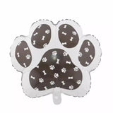 New Standing 3D Cartoon Dogs Claw Bulldog Shepherd Poodle Puppy Pet Theme Birthday Party Decoration Forest Animals Balloons 1PCS