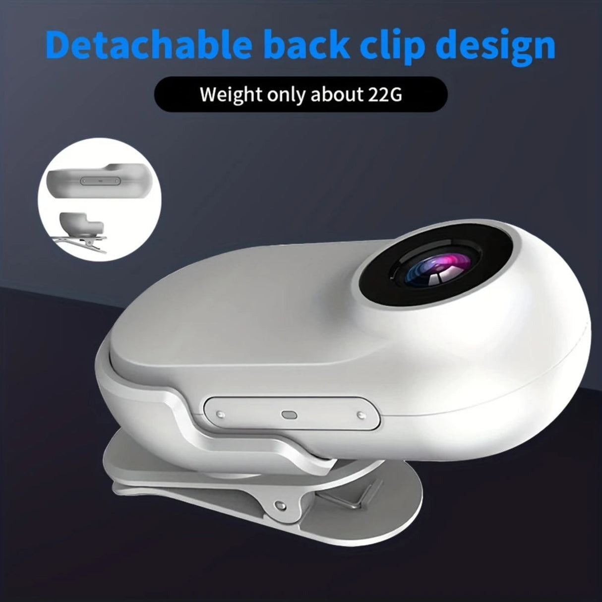 HD 1080P Wireless Collar Camera No WiFi Needed Dog Cat Pet Camera Collar Sport/Action Camera Video Records with 32G Card for Cat