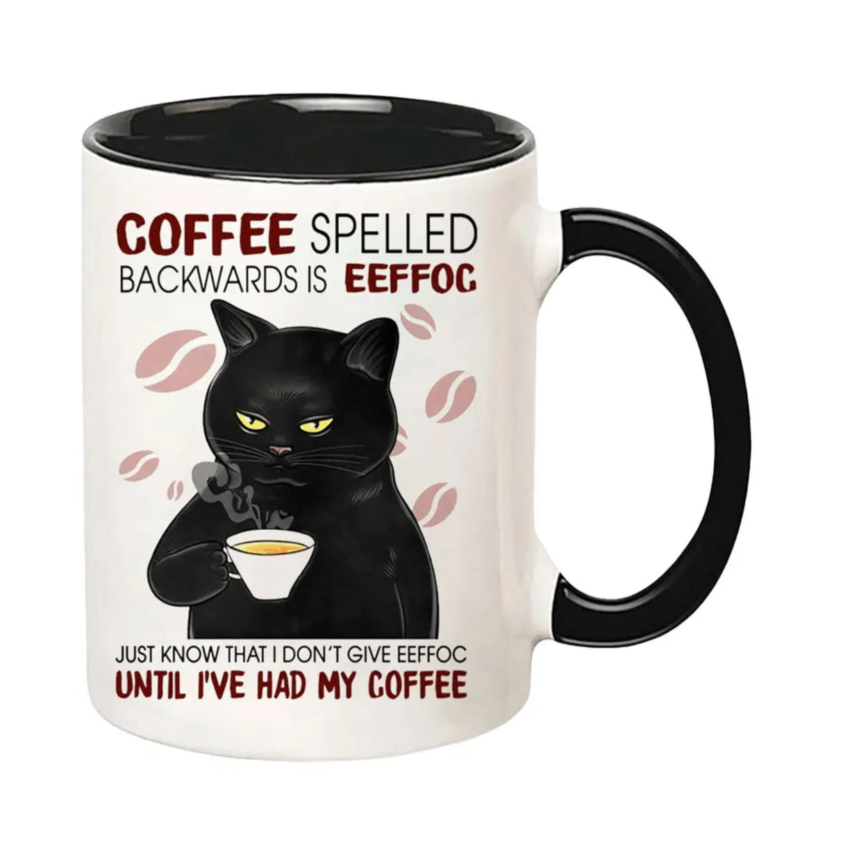 11oz Cat Afternoon Tea Mug Multifunctional Ceramic Coffee Mug Porcelain Coffee Cup Espresso Cup Drinking Cup for Cat Lovers