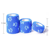 4.5m Medical Therapy Elastic Bandage Sport Protector Strap for Finger Joint Knee First Aid Kit Pet Dog Cat Self Adhesive Bandage