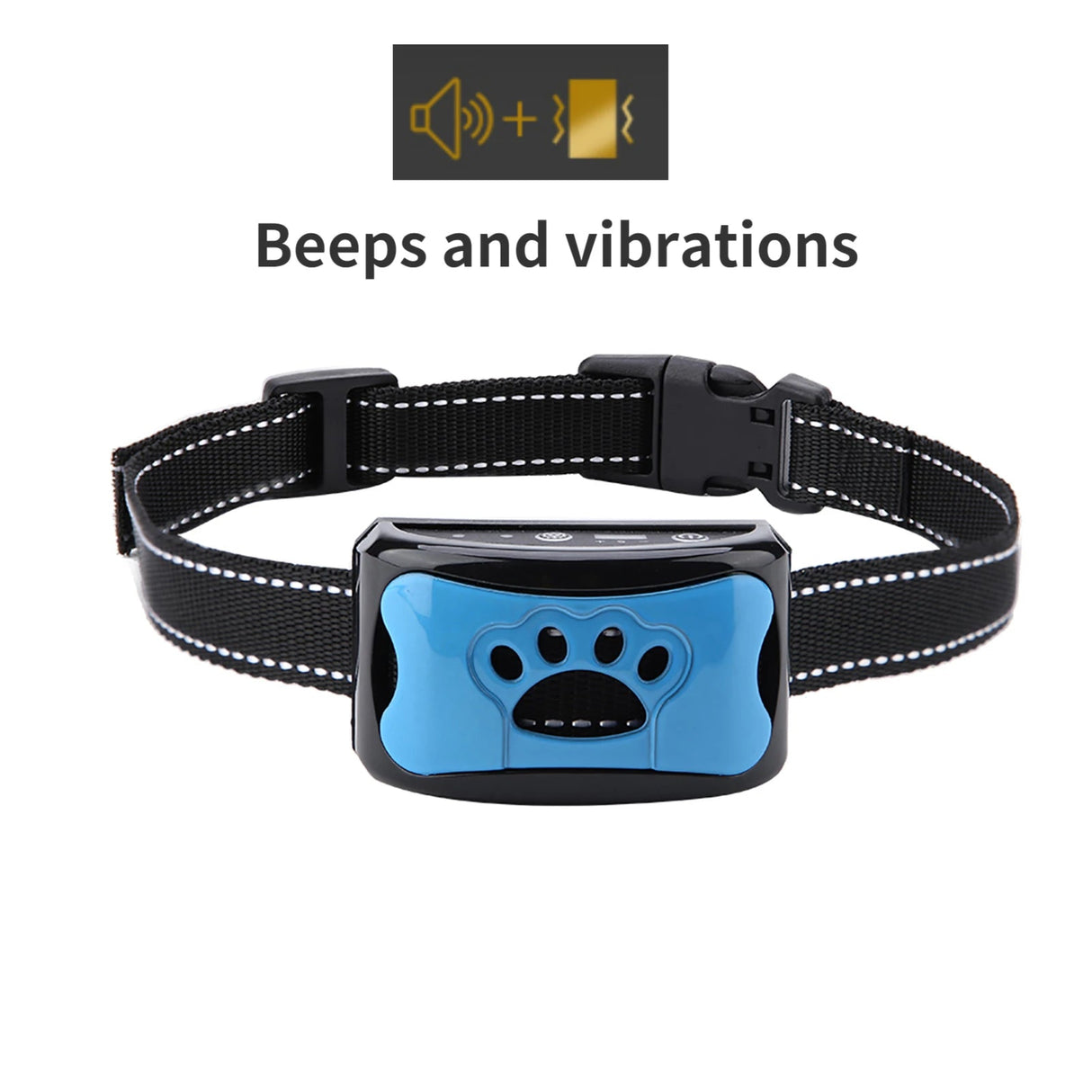 Pet Dog Anti Barking Device USB Electric Ultrasonic Dogs Training Collar Dog Stop Barking Vibration Anti Bark Collar wholesale