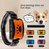 Pet Dog Anti Barking Device USB Electric Ultrasonic Dogs Training Collar Dog Stop Barking Vibration Anti Bark Collar wholesale