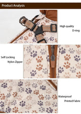 Dog Coat for Medium Dogs,Waterproof Dog Winter Jacket with Harness Built in Puppy Cold Weather Coats Reflective Pet Vest