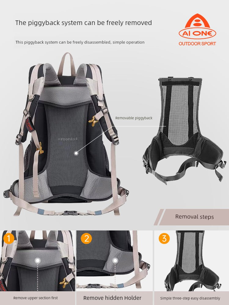 Aione Suspension Hiking Backpack Men and Women Riding Outdoor