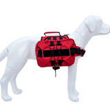 Pet Large Pocket Chest Strap Vest Reflective Dog Chain Explosion-Proof Impact Tactical Chest Strap Large Dog Chest Strap