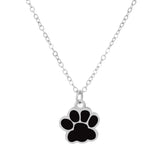 Black Dog Cat Paw Drop Earring Footprint Dangle Earings for Women Vintage Fashion Enamel Animal Pendientes Pet Lover Gift New