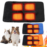 Electric Heated Pet Sleeping Bag Waterproof Heating Dog Sleeping Bag 3 Levels Heated Warming Cat Sleeping Bag for Indoor Outdoor