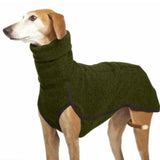 Suéter de cuello alto cálido de invierno para mascotas, ropa gruesa para perros galgos, abrigo tipo jersey para perros medianos y grandes, suministros para mascotas