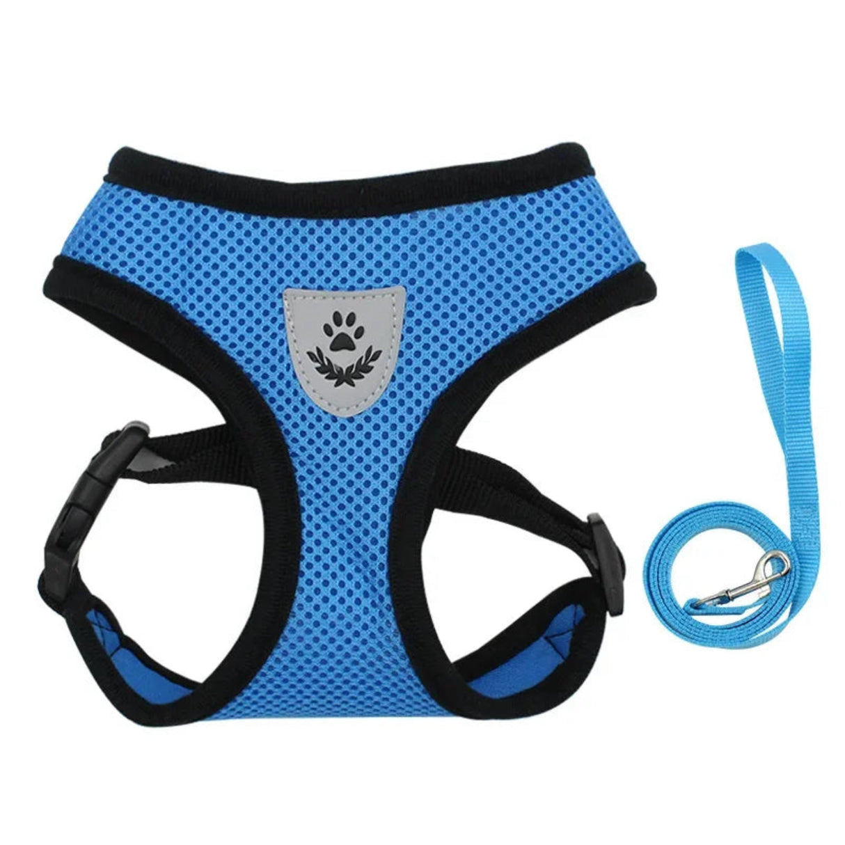 Summer Cat Dog Harness Lead Leash Adjustable Vest Polyester Mesh Breathable Harnesses Reflective for Small Dog Cat Lesah