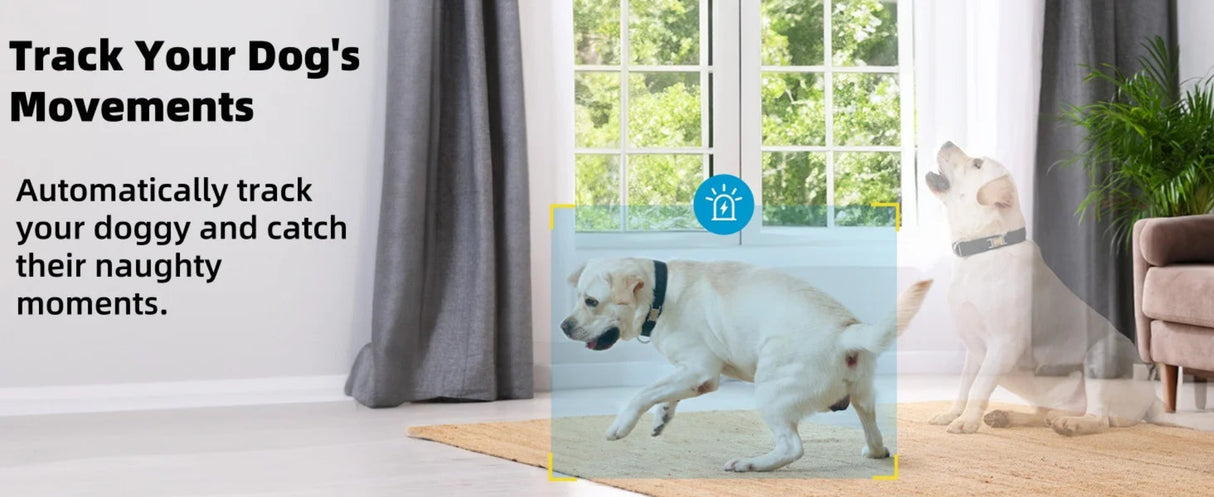 XIAOVV 1PCS Pet Camera Dog Cat Camera 360°/5MP with Mobile App WiFi Baby Camera Monitor for Home Indoor Security