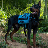 Pet Large Pocket Chest Strap Vest Reflective Dog Chain Explosion-Proof Impact Tactical Chest Strap Large Dog Chest Strap
