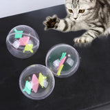 Cat Toys Mouse Shape Balls Foldable Cat Play Tunnel Kitten Tower Funny Cat Tent Pet Supplies  for Indoor Cats