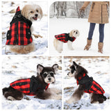 Large Pet Dog Jacket With Harness Winter Warm Dog Clothes For Small Dogs Waterproof Dog Coat Chihuahua French Bulldog Costumes