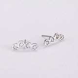 Unift Cute Dog Cat Paw Stud Earrings for Women Fashion Animal Paw Print Jewelry Stainless Steel Accessories Pet Lover Party Gift