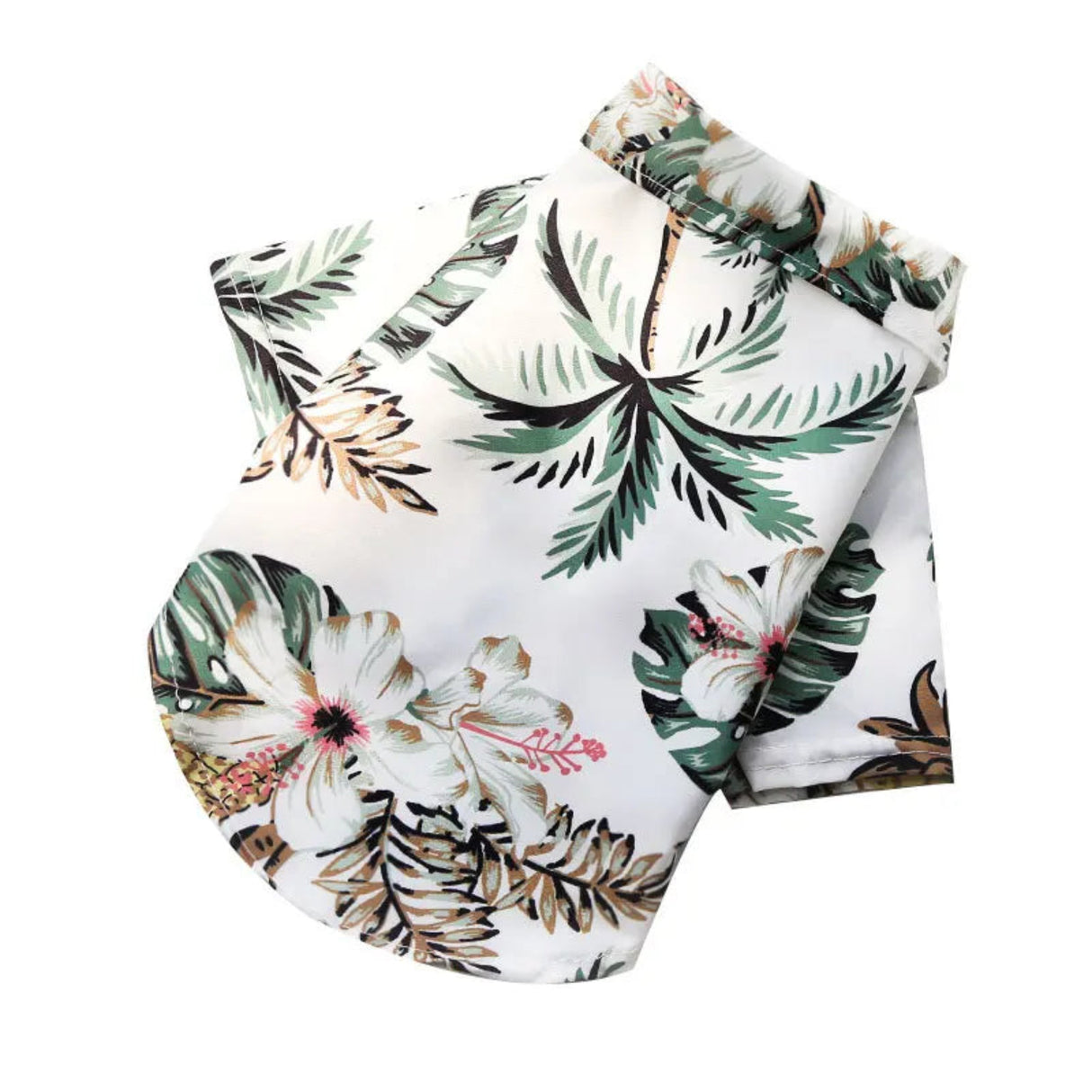 Camisa hawaiana de moda para perros, ropa de verano para mascotas, camisa fina transpirable para gatos, chaleco con estampado bonito para cachorros, ropa para chihuahua