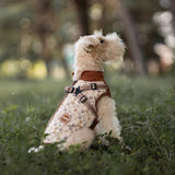 Dog Coat for Medium Dogs,Waterproof Dog Winter Jacket with Harness Built in Puppy Cold Weather Coats Reflective Pet Vest