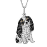 Exquisite and Cute Schnauzer Dog Pendant Necklace for Women Elegant Pet Puppy Jewelry Animal Accessories Dog Lovers Gift