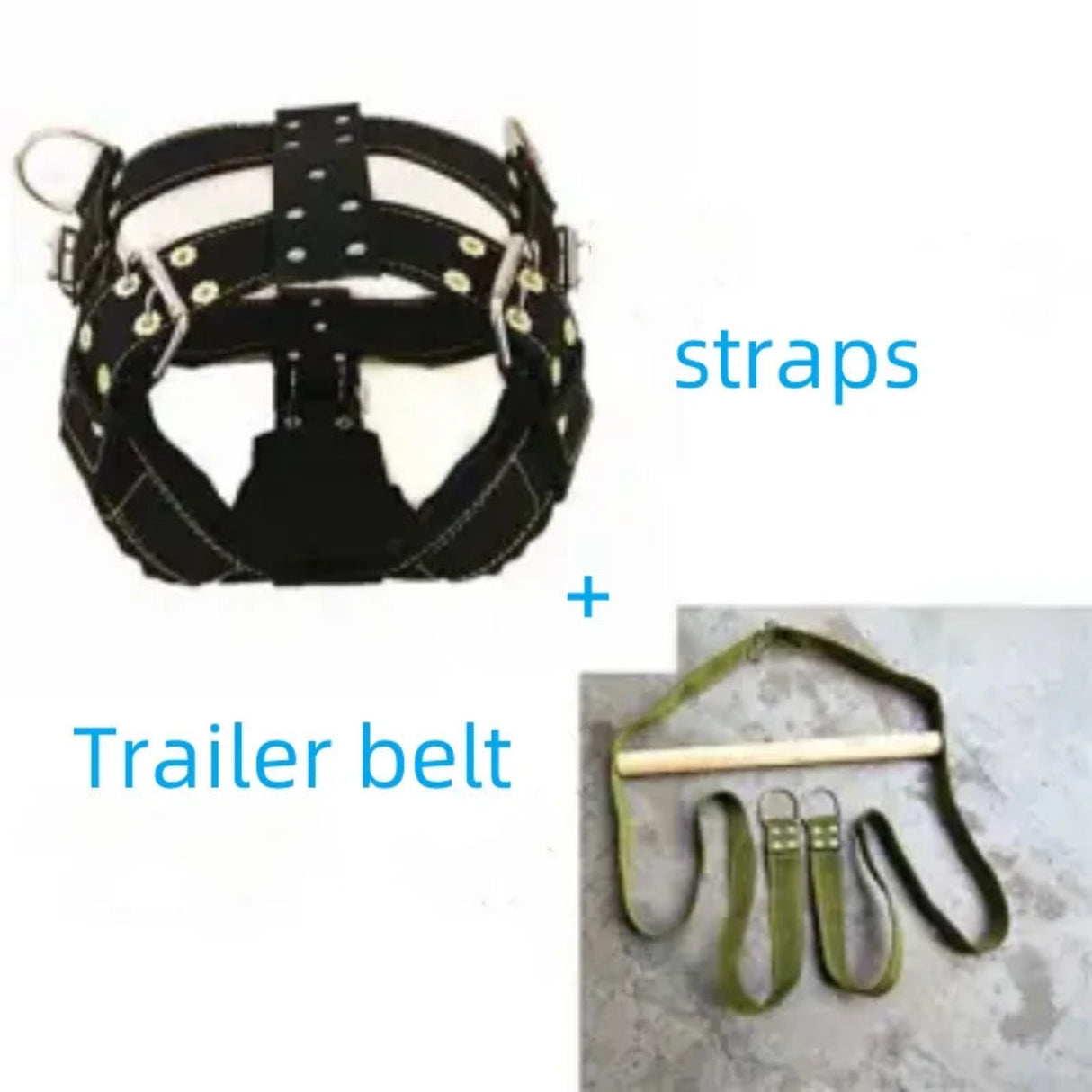 Durable Large Dog Harness Traction Rope Pit Bull Dog Muscle Training Carrying Strap Vest Adjustable Quick Control Pet Supplies