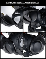 Tactical Dog Training K9 Helmet Military Hunting Large Dog Patrol Dogs Sheepdog Pet Motorcycle Protective Helmet with Goggles