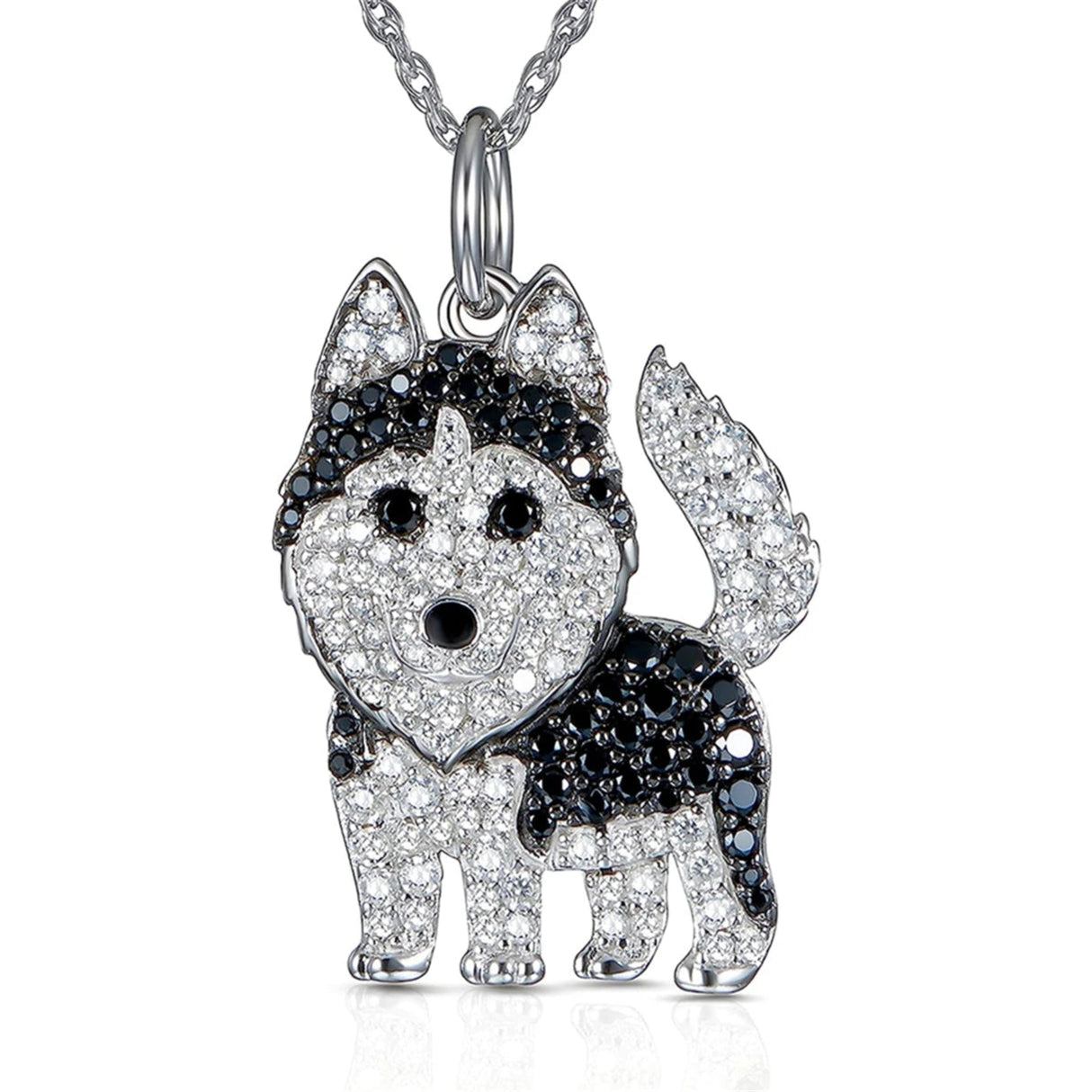 Exquisite and Cute Schnauzer Dog Pendant Necklace for Women Elegant Pet Puppy Jewelry Animal Accessories Dog Lovers Gift