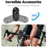 HD 1080P Wireless Collar Camera No WiFi Needed Dog Cat Pet Camera Collar Sport/Action Camera Video Records with 32G Card for Cat