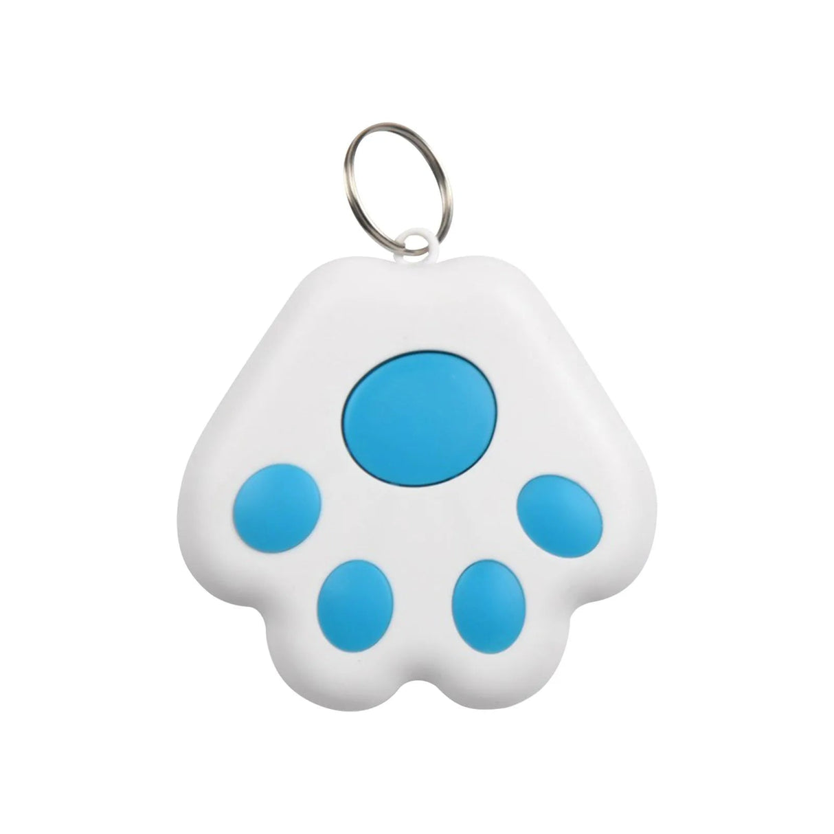 Cat Paw Shape Mini GPS Tracker Bluetooth 5.0 Anti-Lost Device Pet Kids Bag Wallet Tracking for IOS/ Android Smart Finder Locator