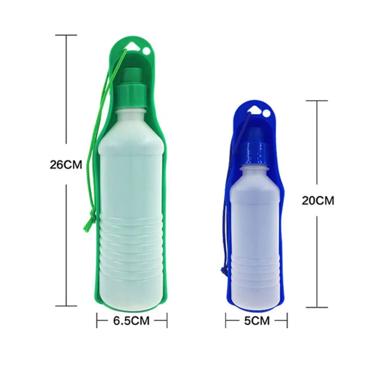 Botella de agua portátil para mascotas, taza de viaje, dispensador de comida para exteriores, tazón para beber, suministro para mascotas para perros pequeños, grandes, cachorros y gatos