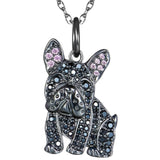 Exquisite and Cute Schnauzer Dog Pendant Necklace for Women Elegant Pet Puppy Jewelry Animal Accessories Dog Lovers Gift