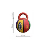 Pet Dog Toy Ball Bite-Resistant Basketball Rubber Handle Indestructible, Large and Small Dog Training Interactive Game Ball Toy