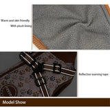 Dog Coat for Medium Dogs,Waterproof Dog Winter Jacket with Harness Built in Puppy Cold Weather Coats Reflective Pet Vest