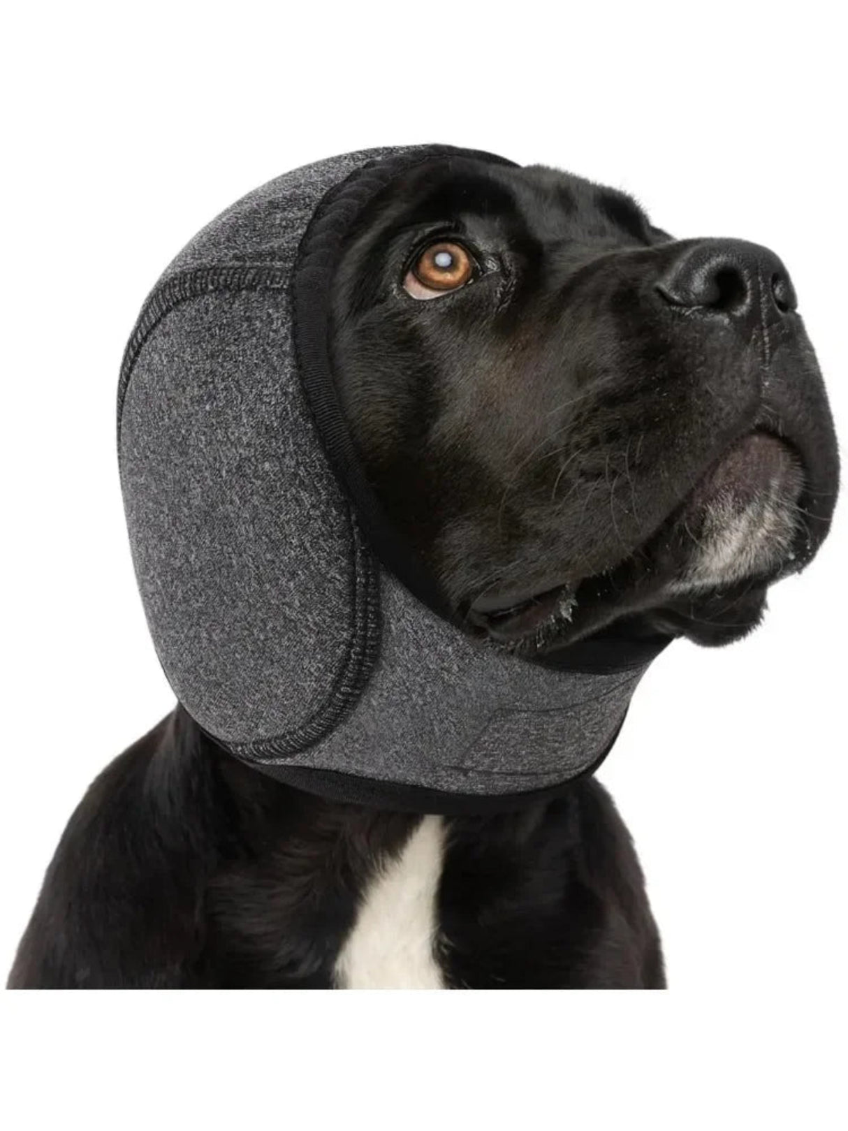 Waterproof Noise Cancelling Dog Ear Muffs for Swimming & Grooming - Calming Hood To Relieve Pet Anxiety & Prevent Shock