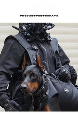 Outdoor carrier for large dogs pet carrier bag Dog carrier dog backpack carrier for Hiking & Mountaineering travel dog carrier